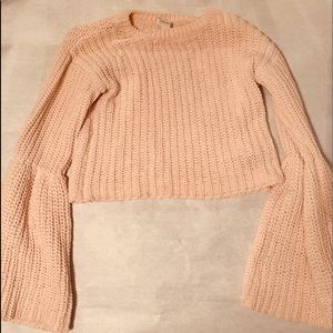 Women Crop Top Sweater